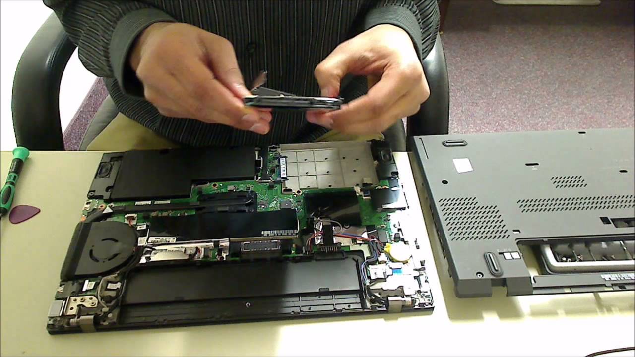 Lenovo Thinkpad T450 Hard Drive/SSD Replacement - YouTube