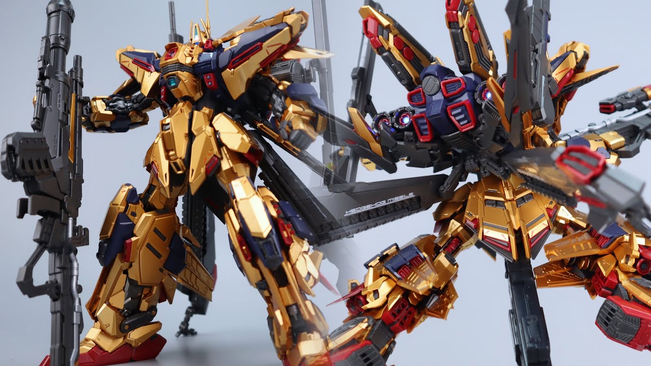 神马模型黄金武士/FA百式改GOLD WARRIORS - YouTube