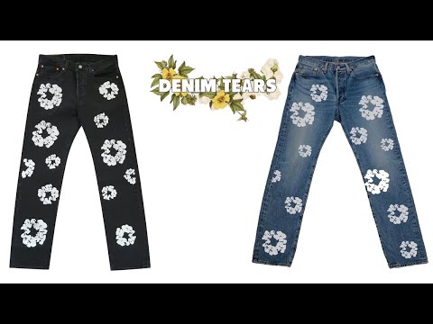 Denim Tears x Levi's | Cotton Wreath Jeans - YouTube