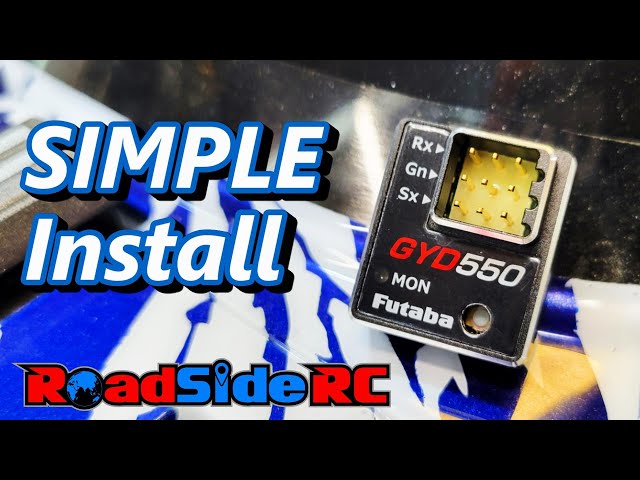 Futaba GYD550 Installed and Reviewed WITHOUT all the fancy