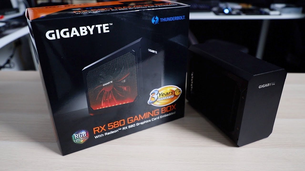 Gigabyte RX580 Gaming Box - Best eGPU for Mac? - YouTube
