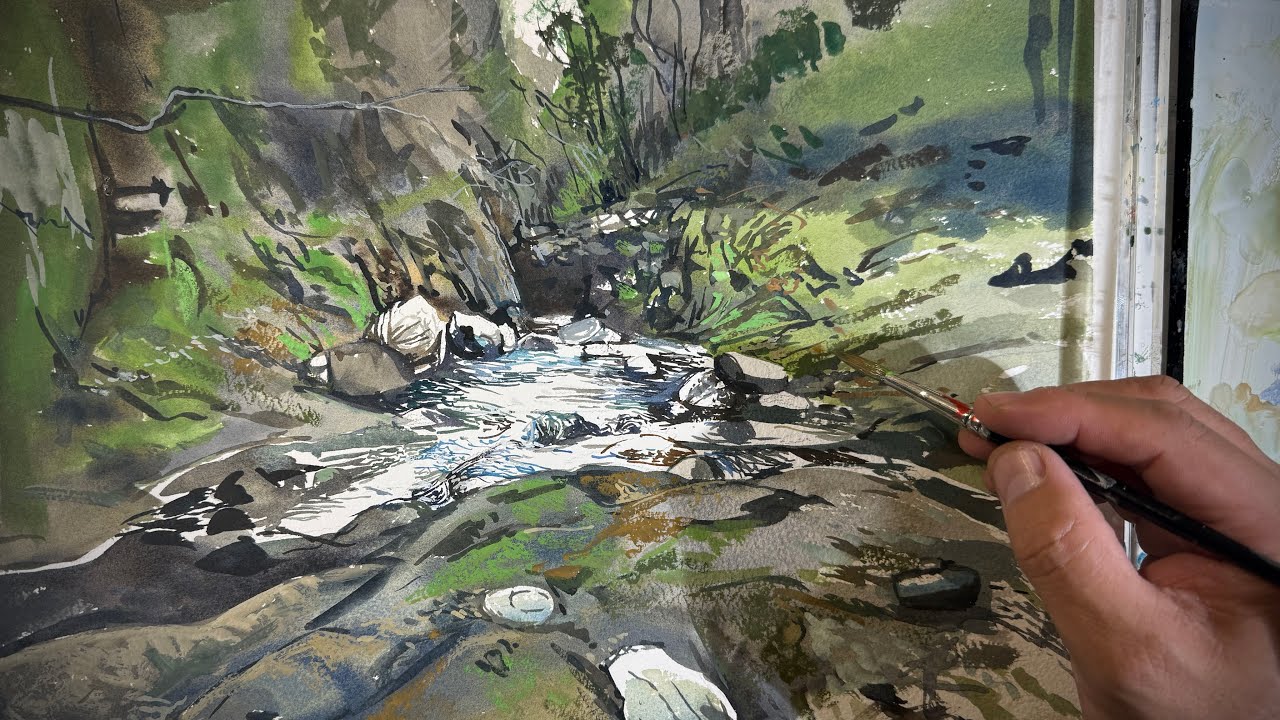 5783 セイ・ハシモト 橋本清一 メニルモンタン大通り◇パステル画 肉筆