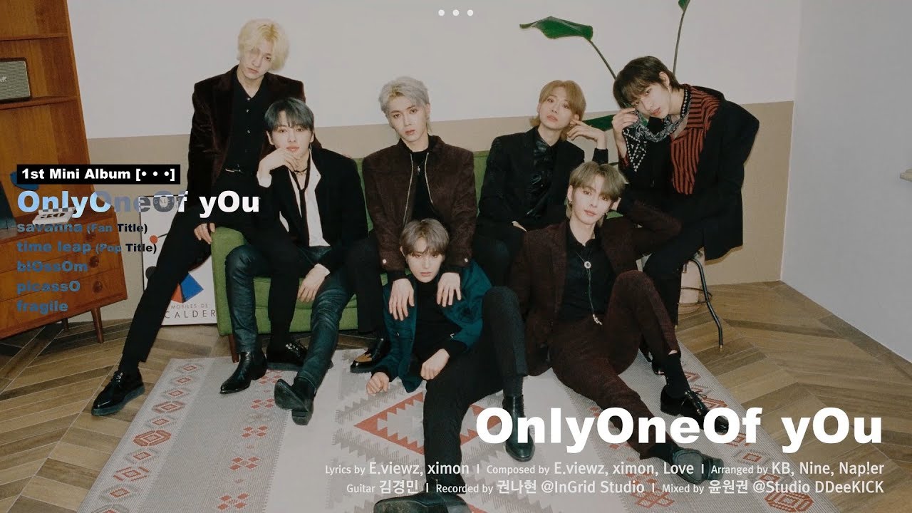 Preview] OnlyOneOf 1st Mini Album '• • •' (dot point jump) Spoiler