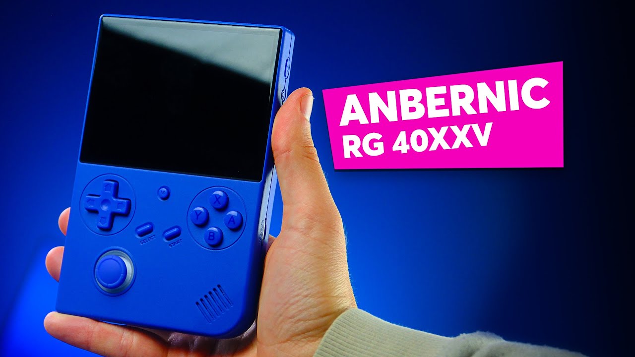 Anbernic RG40XXV Setup - Retro Gaming Console - YouTube