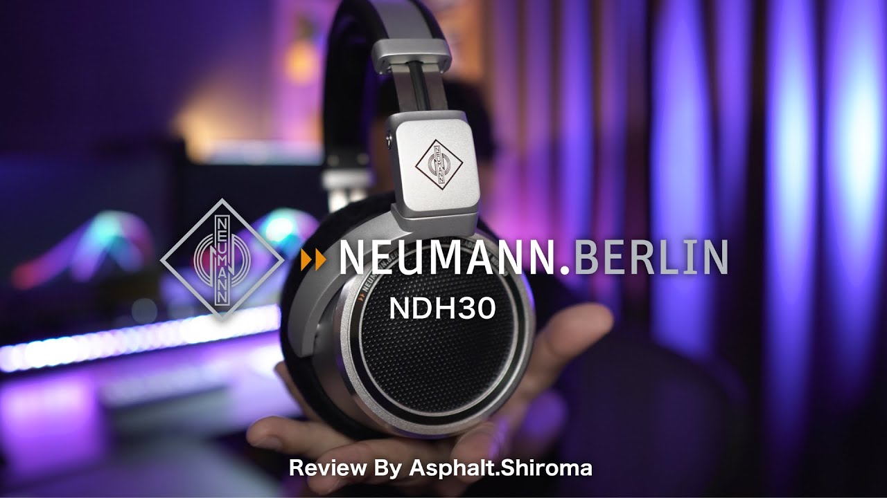 10万円の高級モニターヘッドホン -Neumann NDH30 -Review- - YouTube