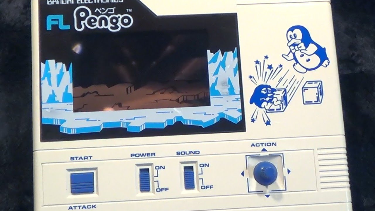 レトロ FLゲーム】バンダイ FLペンゴ PENGO BANDAI ELECTRONIC