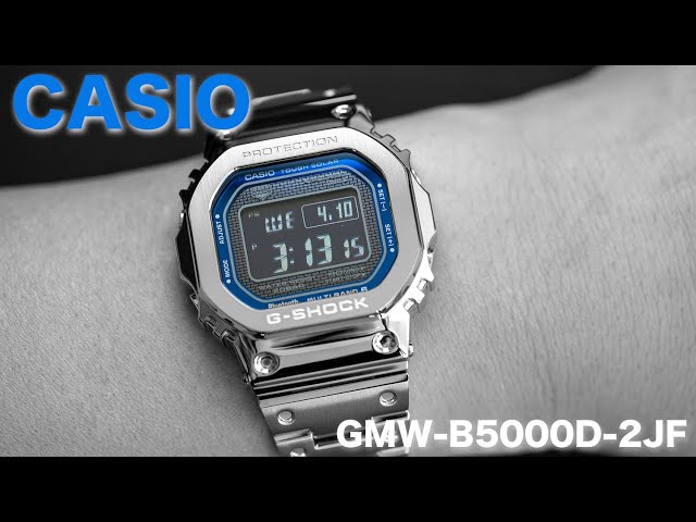 CASIO カシオ GMW-B5000D-2JF【FULL METAL G-SHOCK】 - YouTube