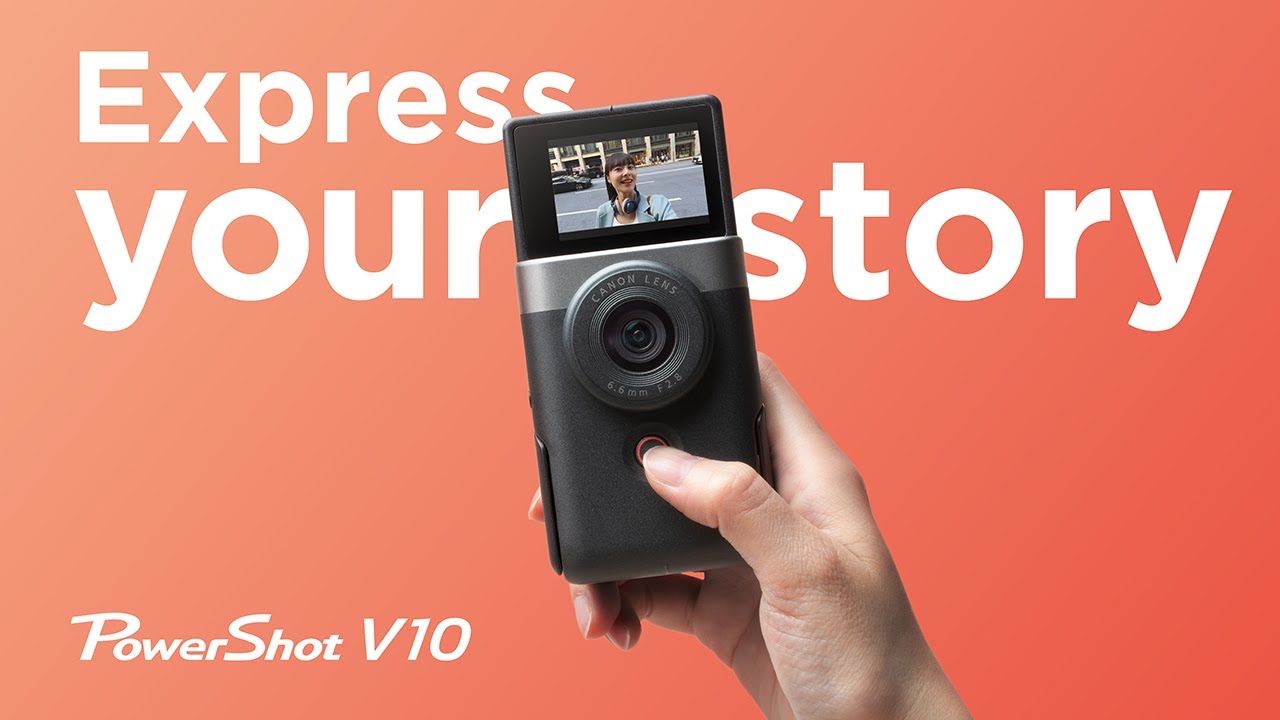 キヤノン PowerShot V10（Vlogカメラ）購入ページ｜キヤノンオンライン
