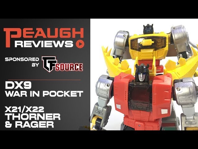 Video Review: DX9 War in Pocket - X21/X22 THORNER & RAGER - YouTube