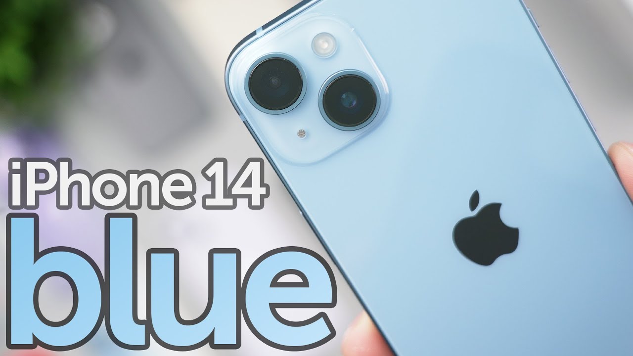 Blue iPhone 14 Unboxing & First Impressions! - YouTube