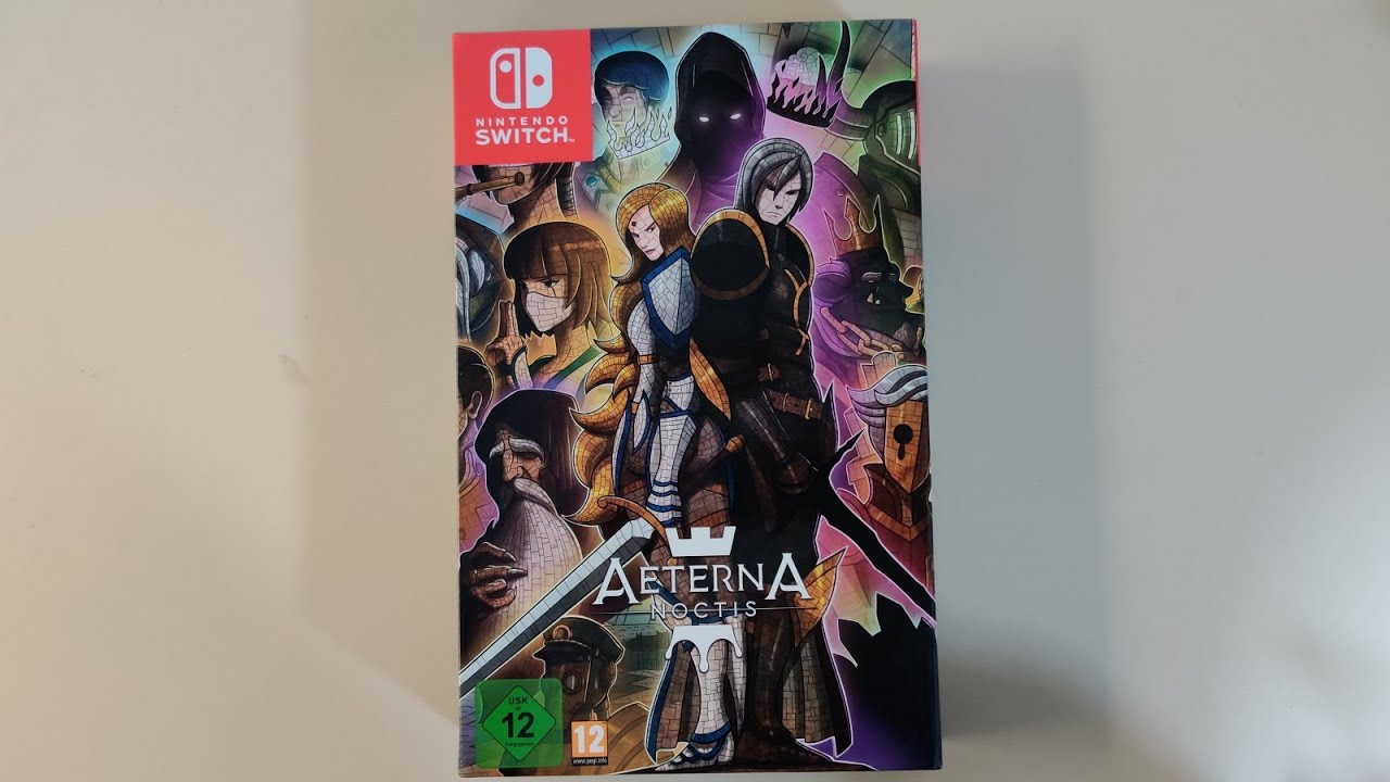 Aeterna Noctis Collector Edition Nintendo Switch Unboxing - YouTube