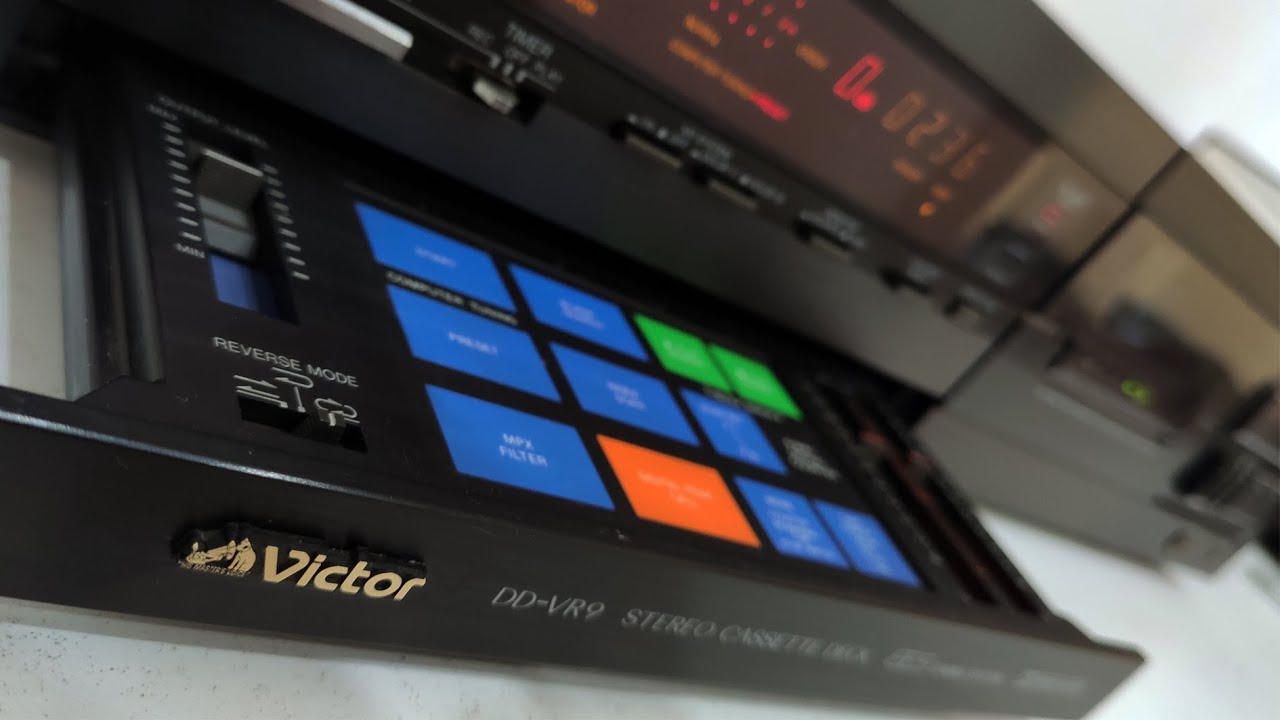 VICTOR DD VR9 Japan Record and Playback - YouTube