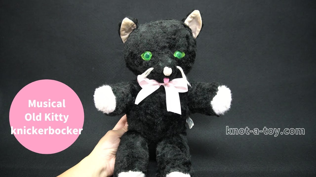 Musical Old Kitty/ミュージカルオールドキティ/ネコ・Vintage Plush