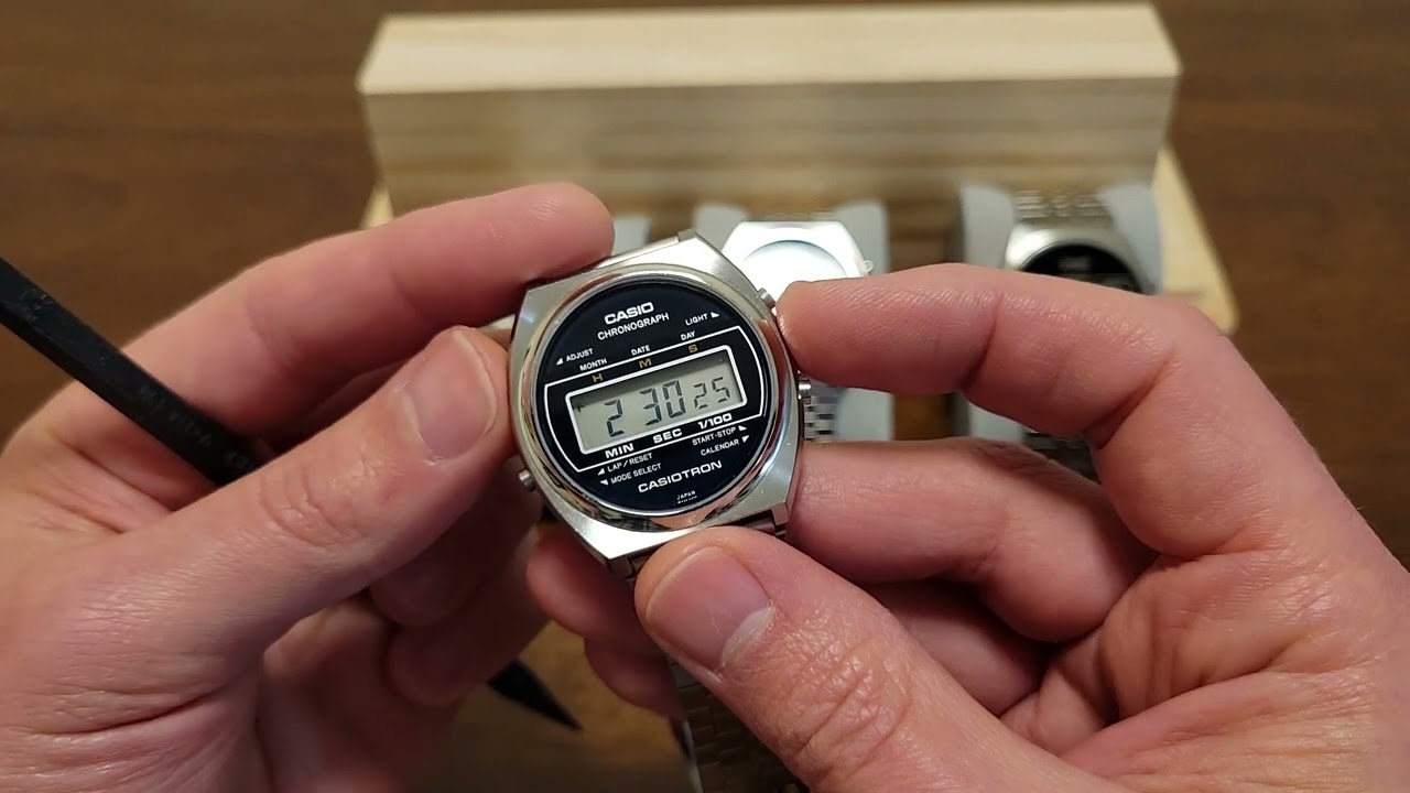 Casio COMPUTER WATCH 60QR-22 - YouTube