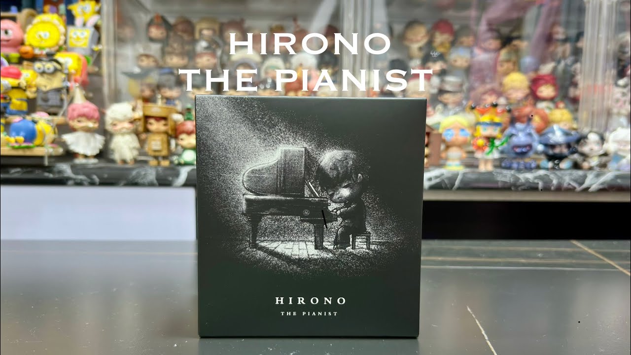 POP MART HIRONO THE PIANIST FIGURE UNBOXING - YouTube