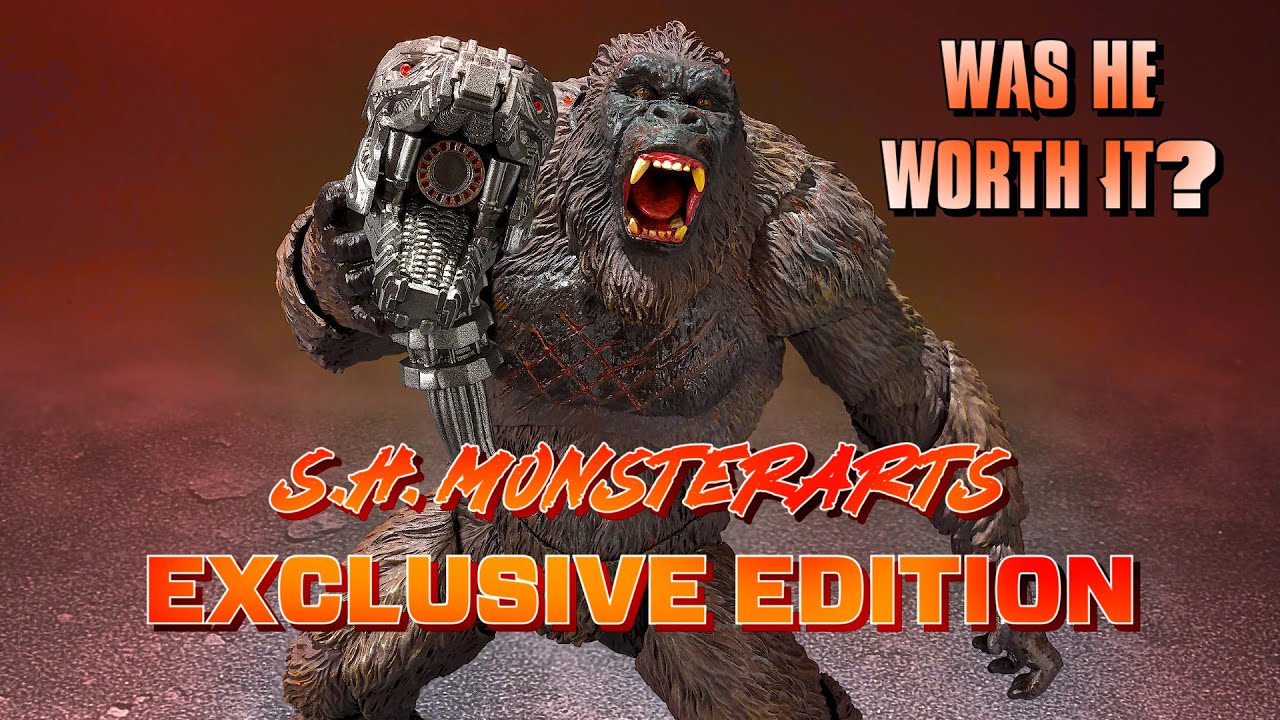 S.H. MonsterArts Kong 2021 Exclusive Edition Review - Godzilla VS