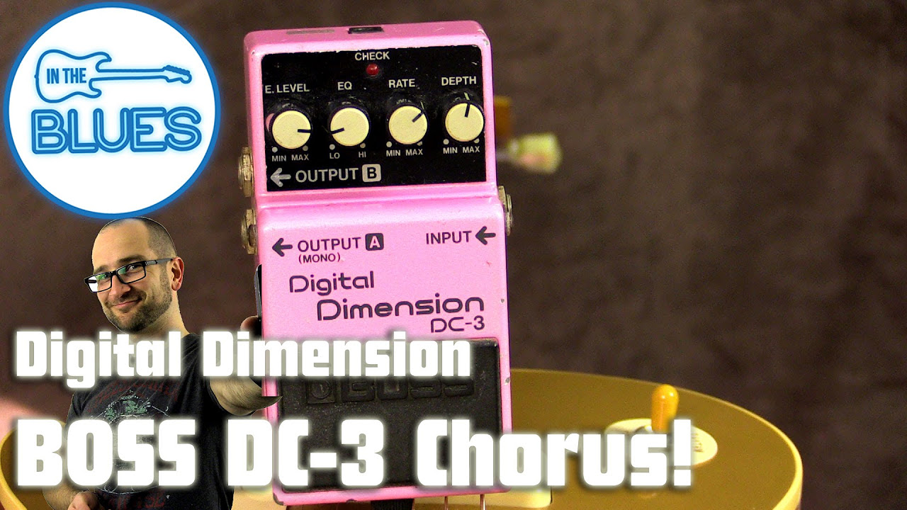 BOSS DC-3 Digital Dimension Chorus Pedal - YouTube