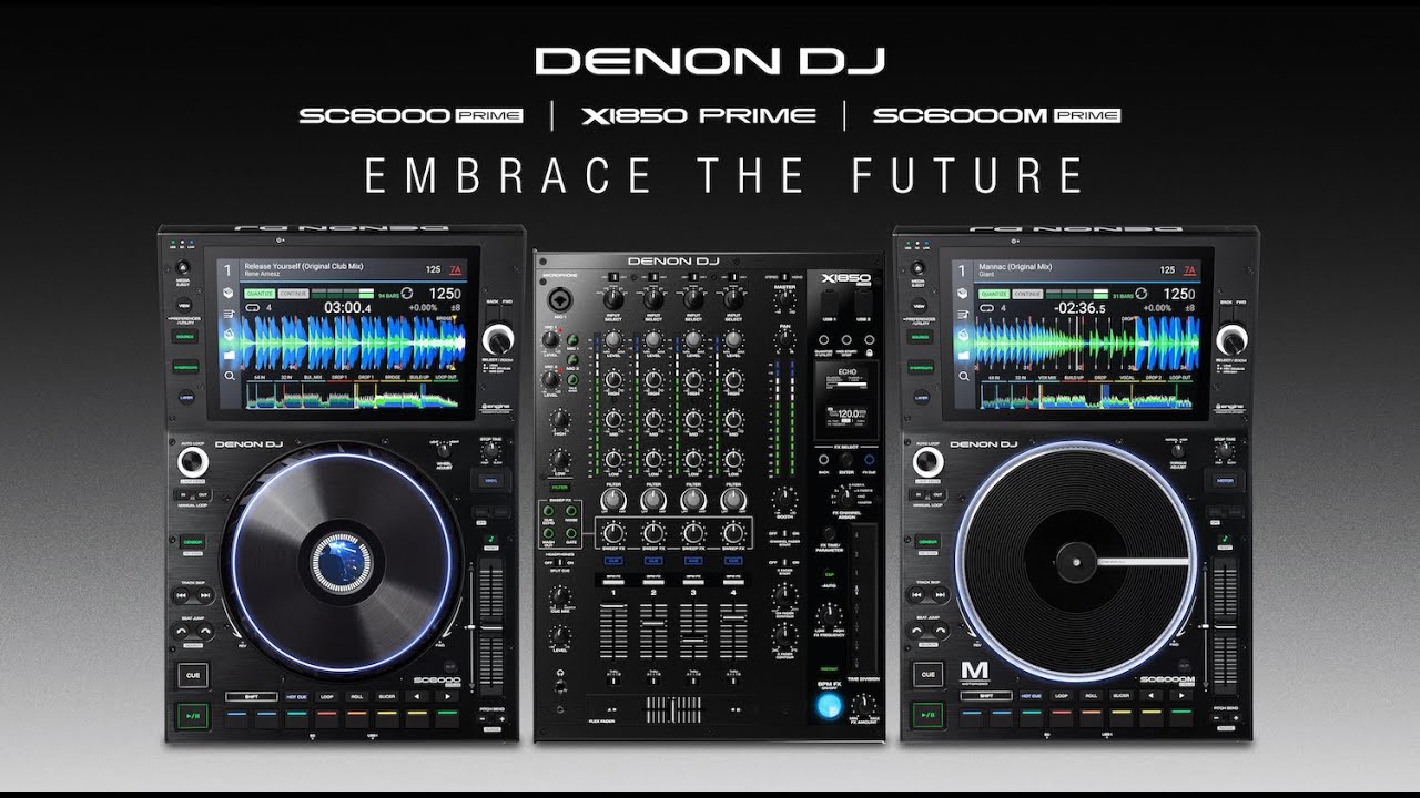 Denon DJ SC6000 Prime | Worlds Most Advanced Multi Player