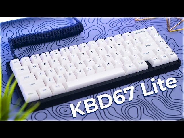 KBD67 Lite Review - The ULTIMATE Budget Custom Keyboard? - YouTube