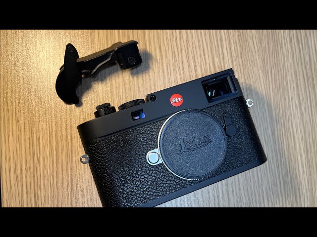 Leica M11にHobby JAPAN（ホビージャパン） サムレストレバー for M10