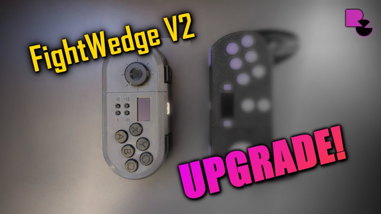 Closer to the perfect Fightpad: FightWedge V3! - YouTube