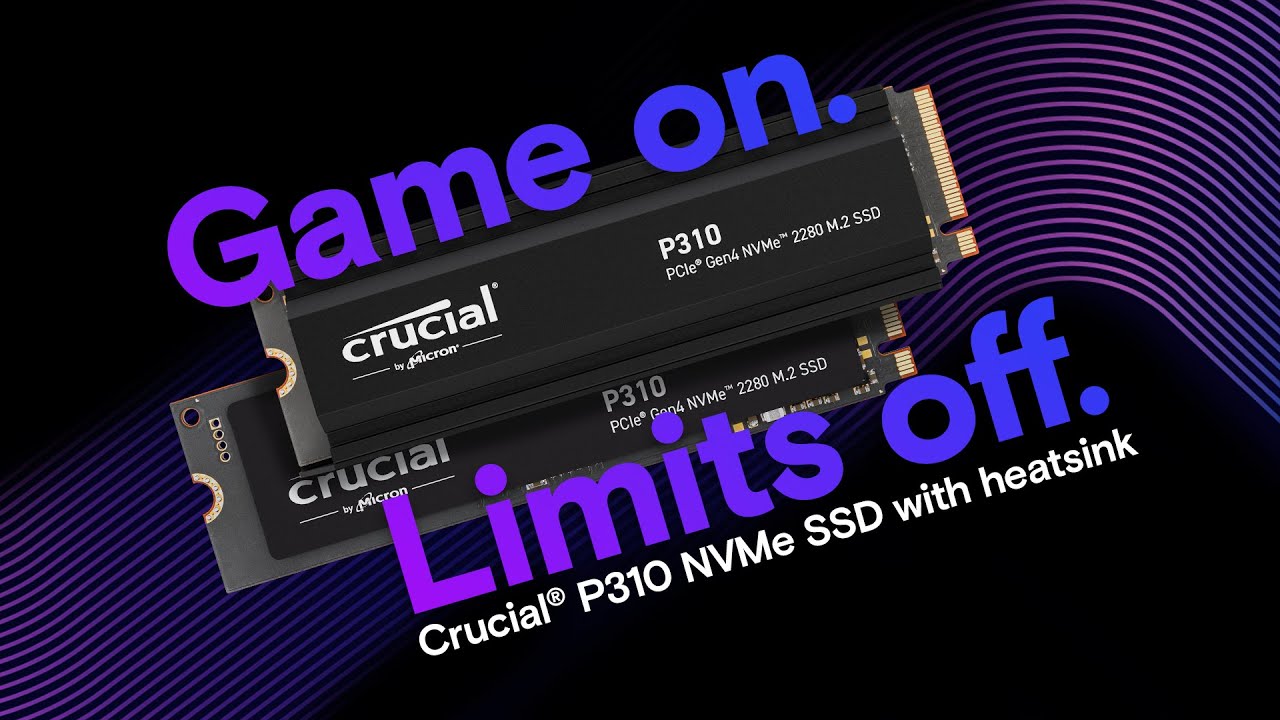 Crucial P310 2TB PCIe Gen4 NVMe 2280 M.2 SSD | CT2000P310SSD8