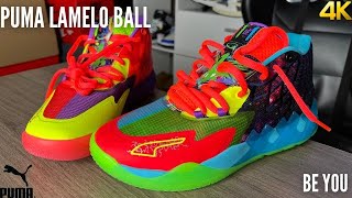 Puma MB.01 LaMelo Ball Be You On Feet Review - YouTube