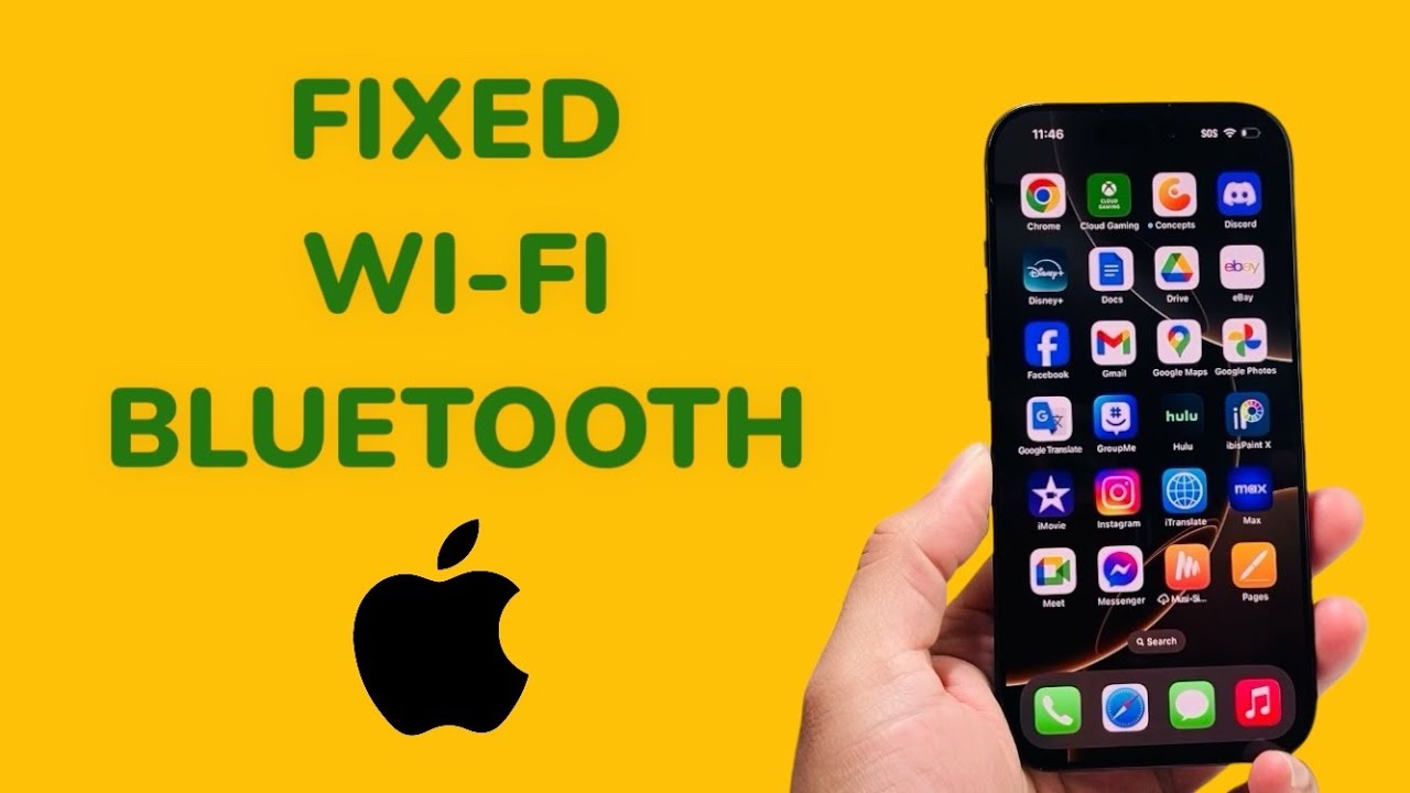 How To Unable To Turn On Wi-Fi or Bluetooth on iPhone - YouTube
