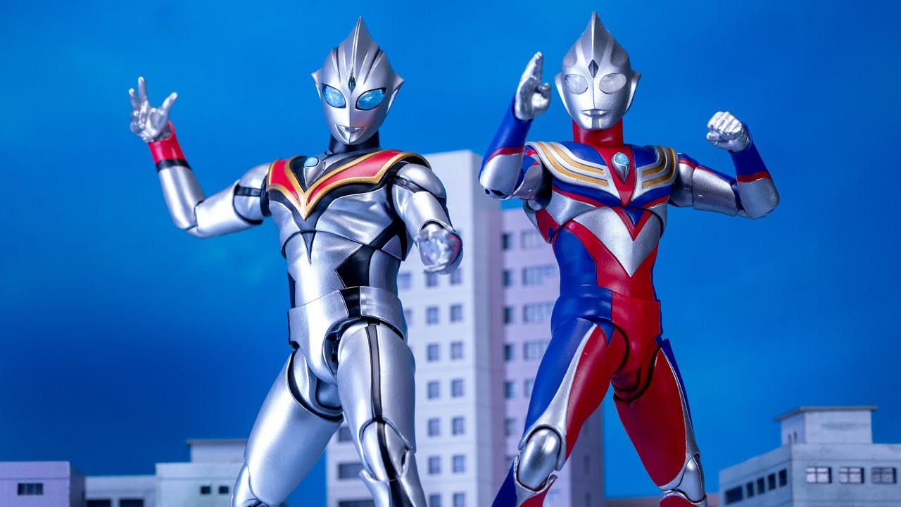 S.H.Figuarts Shinkocchou Evil Tiga Toy Review Ultraman Tiga - YouTube