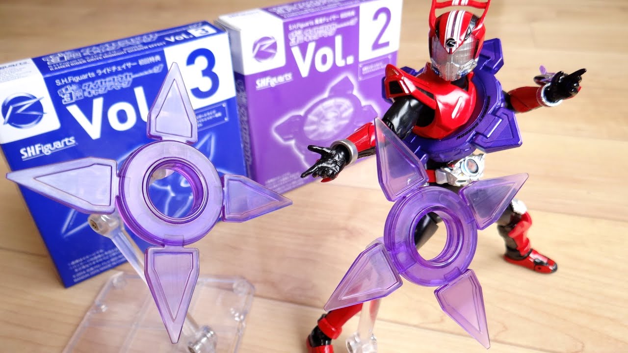 S.H.Figuarts Midnight Shadow & Special Effect Review! Tire