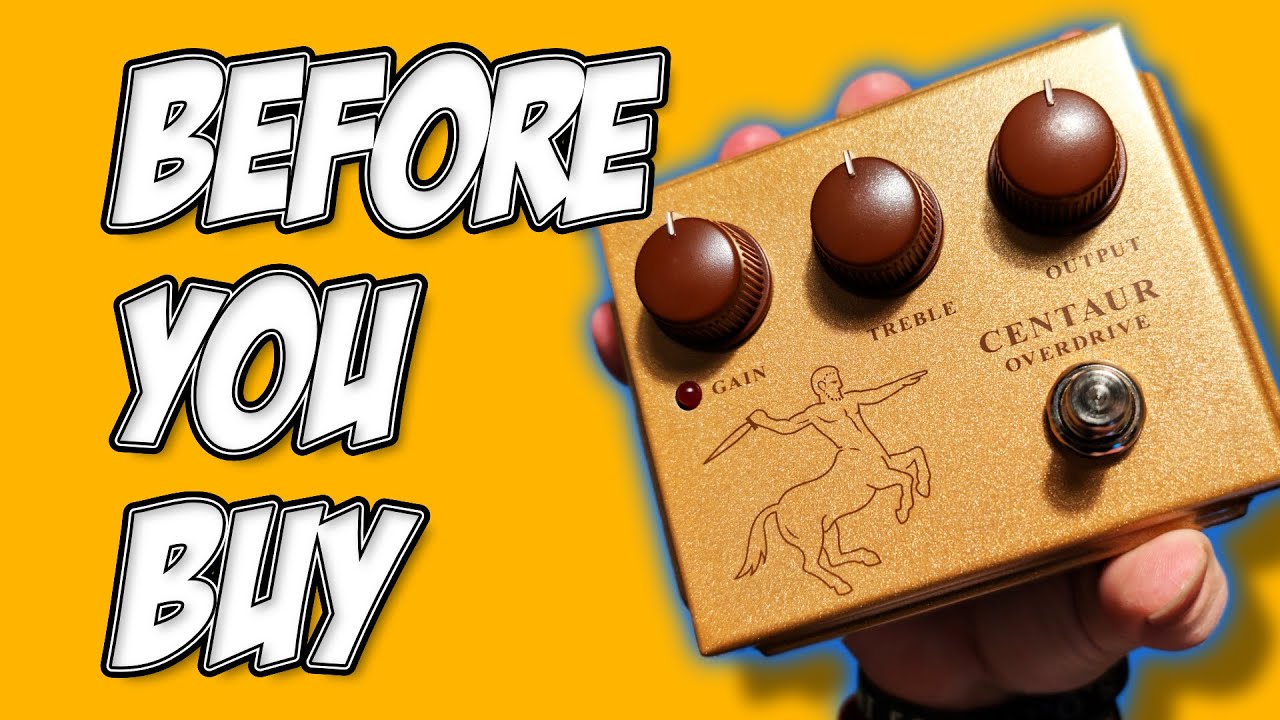 Before you buy the Behringer Centaur, watch this! - YouTube