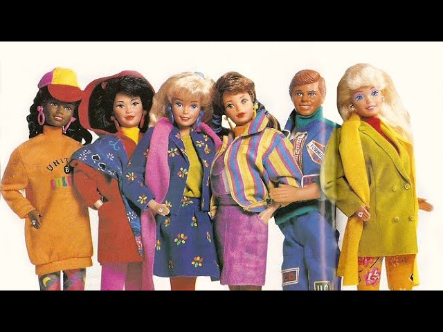 Benetton Barbie FASHION DOLL HAUL! VINTAGE BARBIE CLOTHING REVIEW