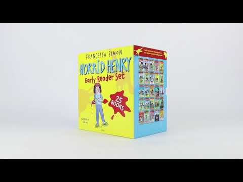 Horrid Henry Early Reader Set 25 Books Collection Box Set - YouTube
