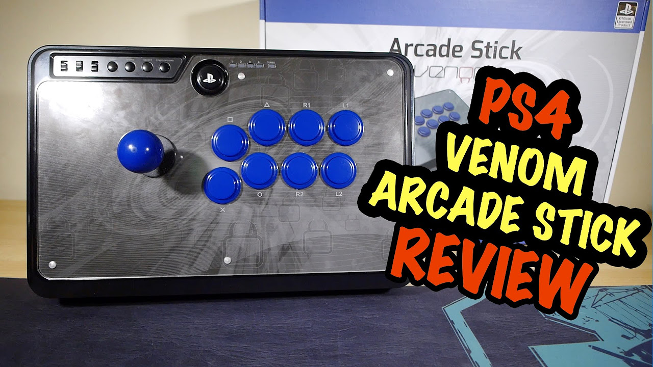 PS4 Arcade stick “Venom” Review - YouTube