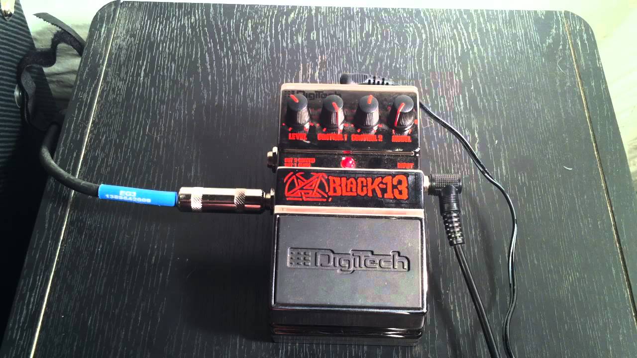 Digitech Black-13 (Scott Ian) Demo - YouTube