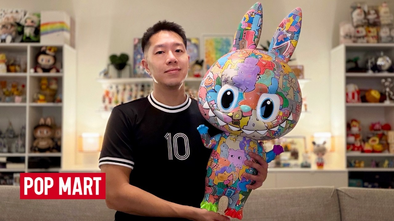 MY FIRST MEGA LABUBU 1000%!! Pop Mart The Monsters 10th