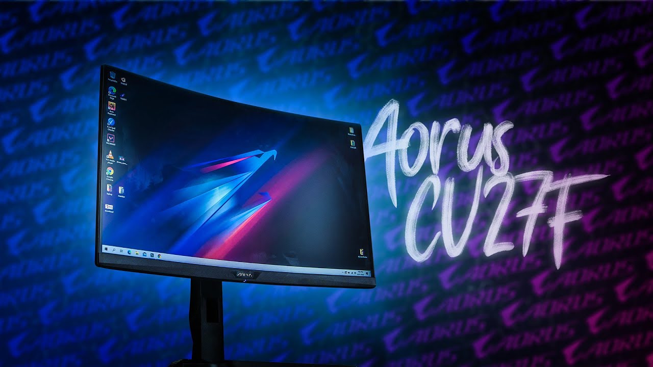 Gigabyte AORUS CV27F - 165Hz Curved Gaming Monitor Review | ATC