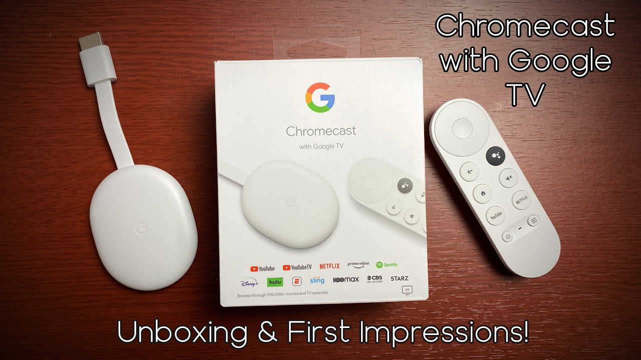 Google Chromecast with Google TV (2020) - Unboxing & First