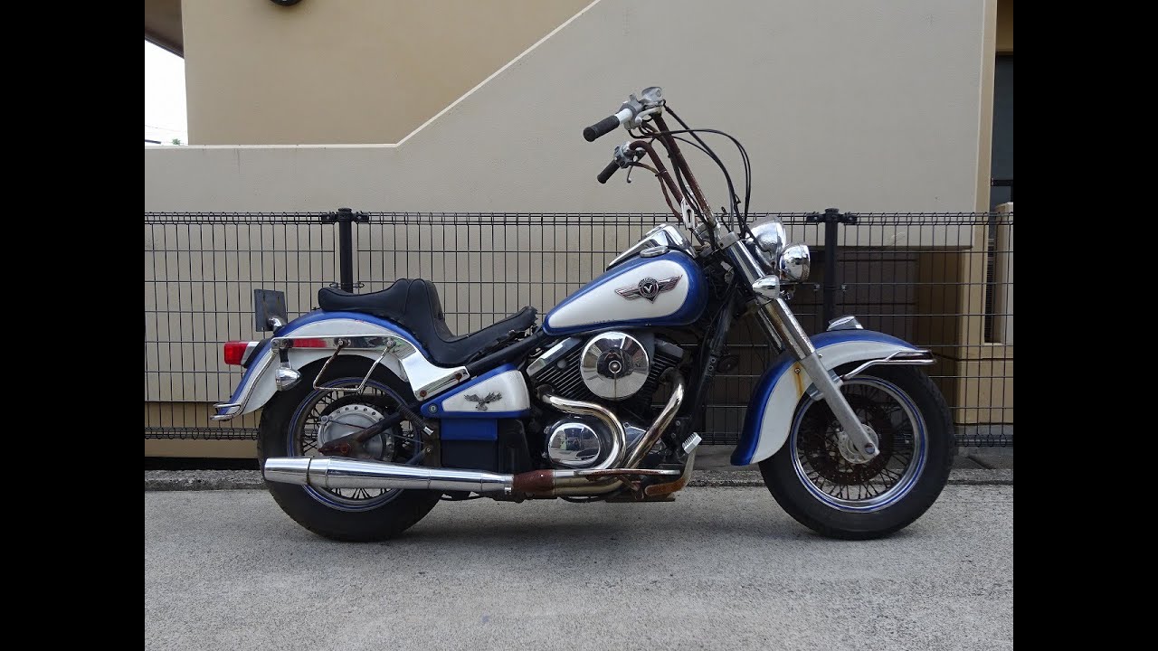 バルカン400クラシック(VN400A-016) 始動確認‪@JunkYard069‬ - YouTube