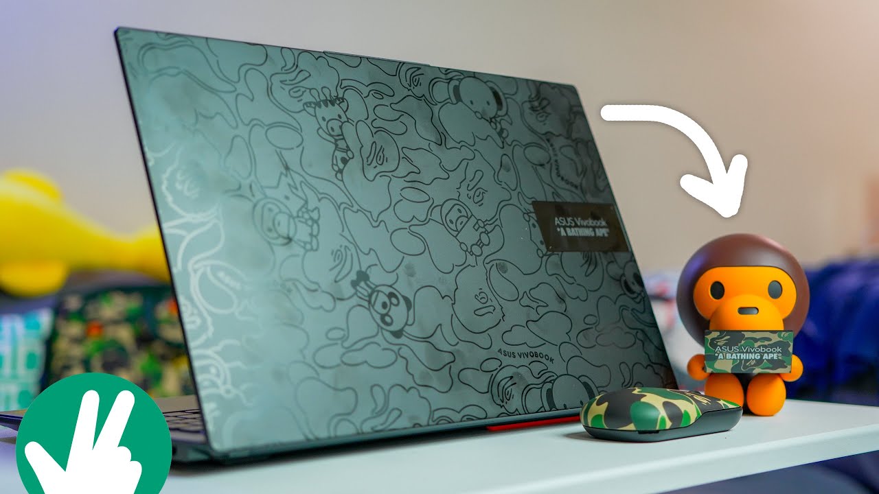 ASUS Vivobook S 15 OLED BAPE Edition: This laptop is BANANAS - YouTube