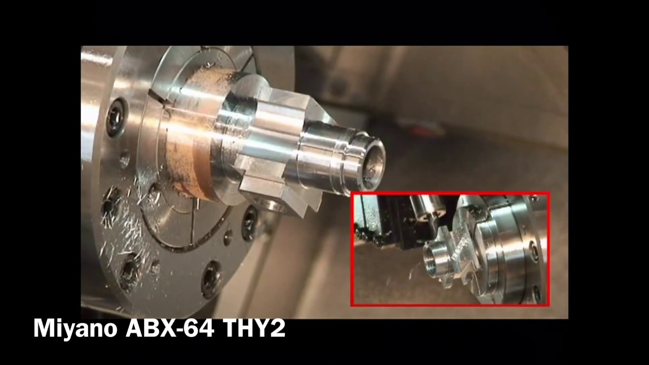 Citizen Miyano ABX-64 THY2 - Pump Housing Demo - YouTube