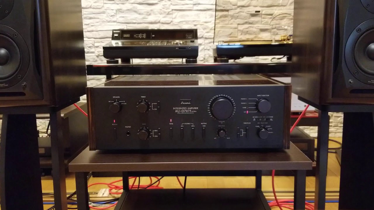 SANSUI AU-D707F extraのサウンド - YouTube