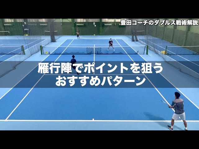 硬式テニス】瞬間直し ダブルス戦術 硬式テニス】瞬間直し ダブルス
