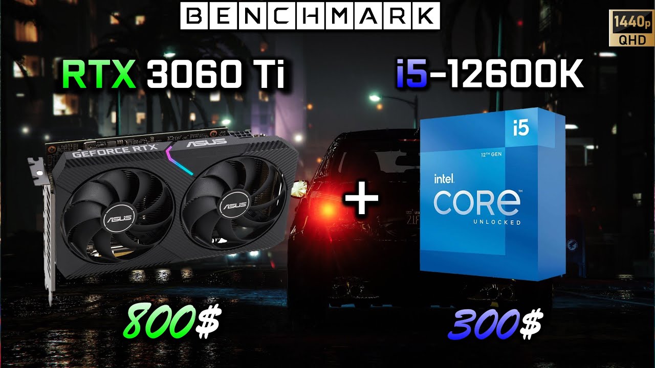 Geforce RTX 3060 Ti + Intel i5 12600K // FPS Test in 14 Games