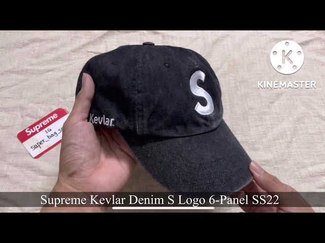 Supreme Kevlar Denim S Logo 6-Panel SS22 [Review] - YouTube