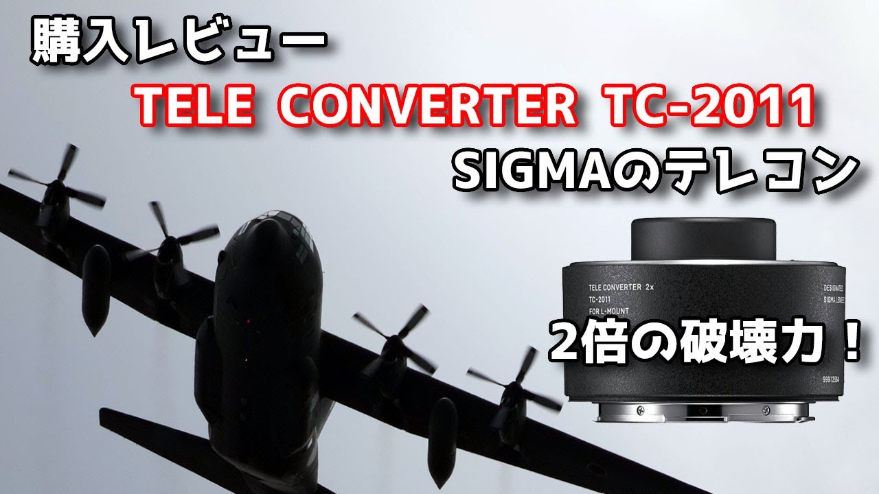 レビュー】SIGMA TELE CONVERTER TC-2011 2倍の破壊力が凄まじかった