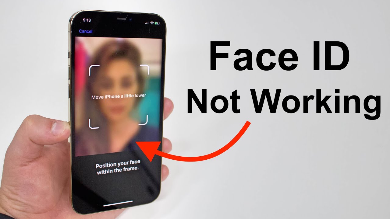 Face ID Not Working (Not Available) - How To Fix It! - YouTube