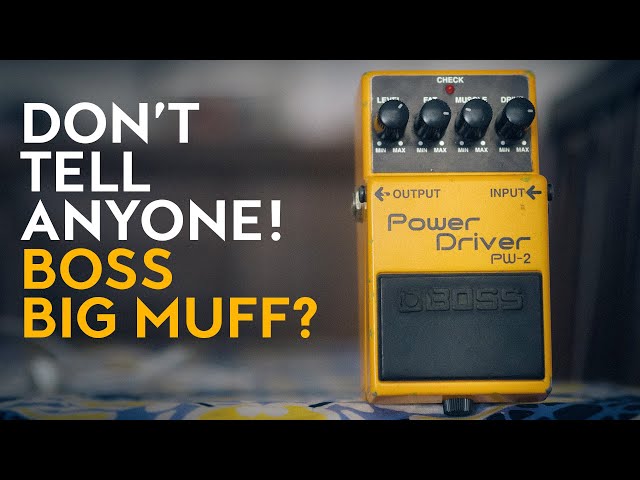 Boss PW-2 Power Driver - Most underrated muff-style pedal