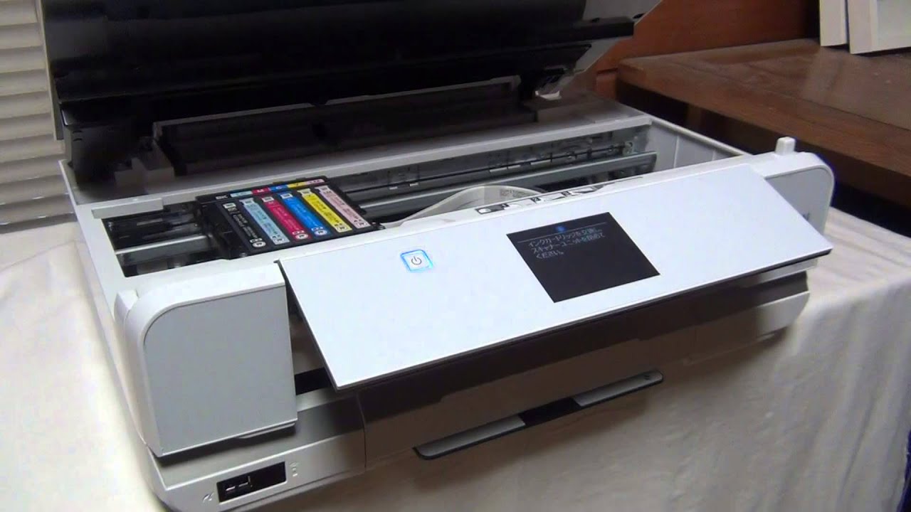 EP-976A3 インク交換 - YouTube