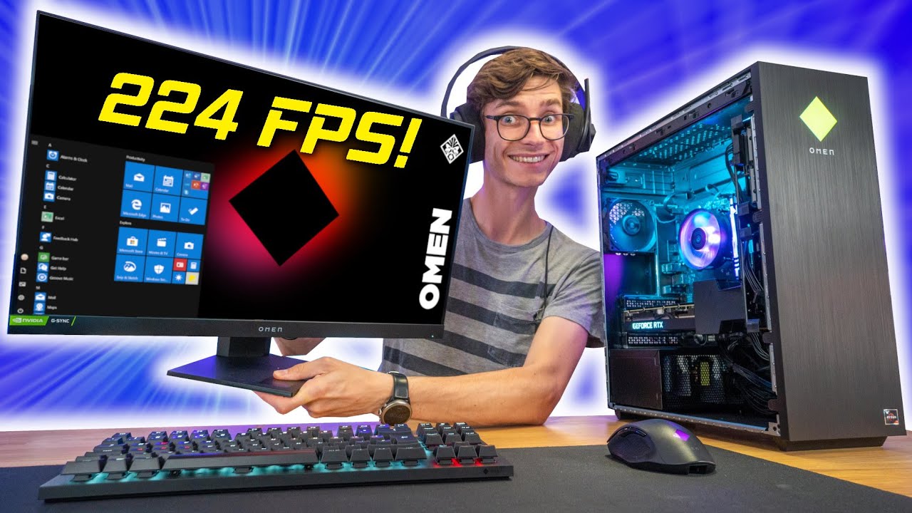 The RTX 3060 Ti You CAN Buy! - Full Prebuilt PC Gaming Setup 😁 HP